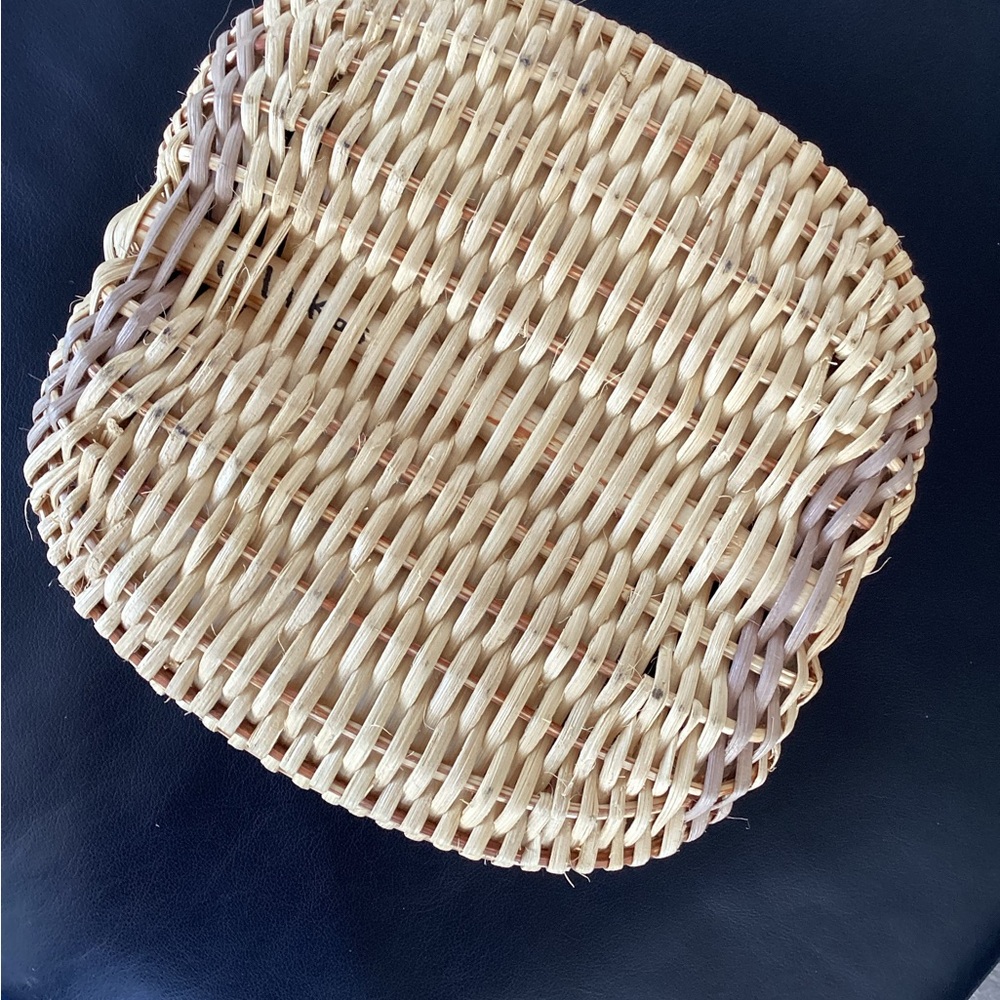 TWO RUSTIC HANDMADE BASKETS - Picture 3 of 11